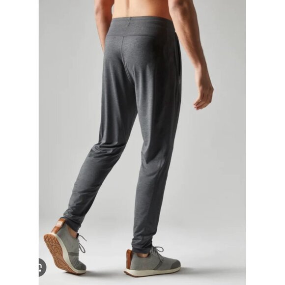 Rhône OOO Jogger Men’s Size XL Charcoal Heather Pockets NWT $98 Elastic Draw Str - Picture 2 of 10